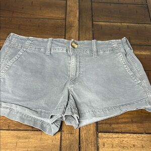 American Eagle Outfitters Gray Bermuda Shorts Relaxed Fit